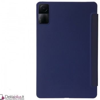 Smart soft dirbtinės odos dėklas - mėlynas Xiaomi Redmi Pad Se 11) Smart soft dirbtinės odos dėklas - mėlynas Xiaomi Redmi Pad Se 11)